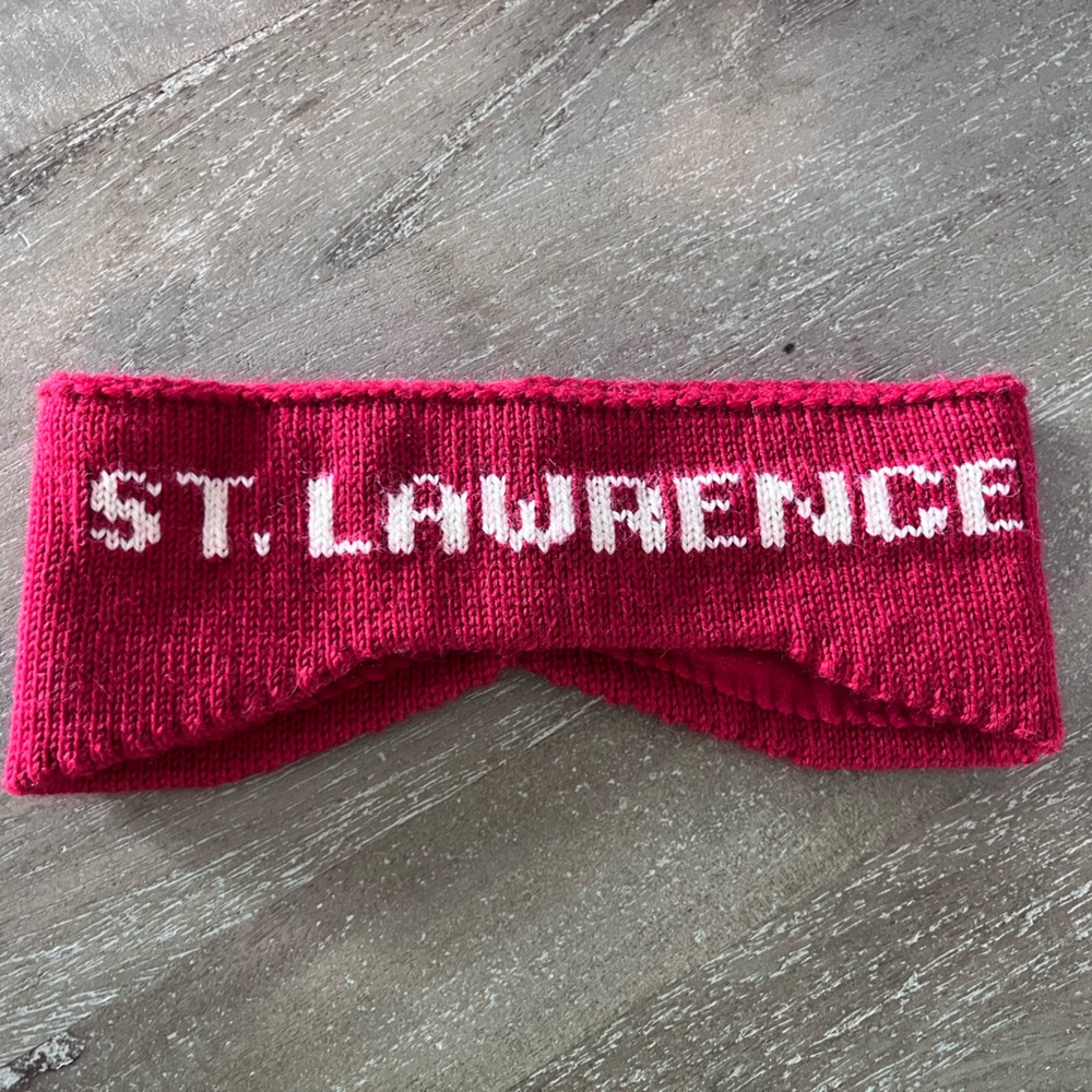 Vermont Originals - Red Knit Headband - St. Lawrence